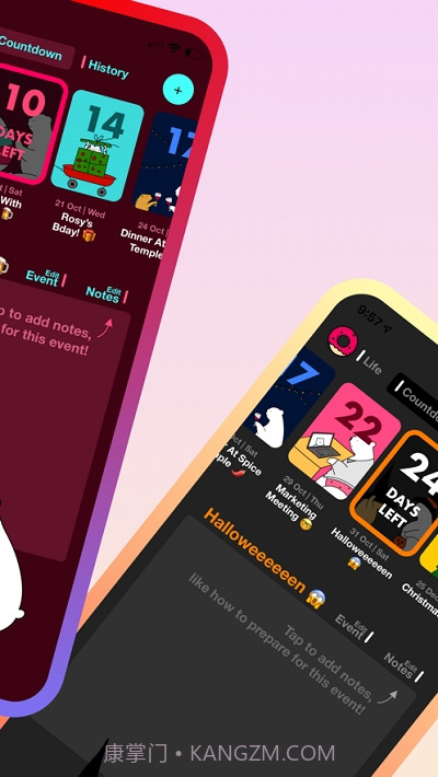 Bears Countdown熊倒计时截图2