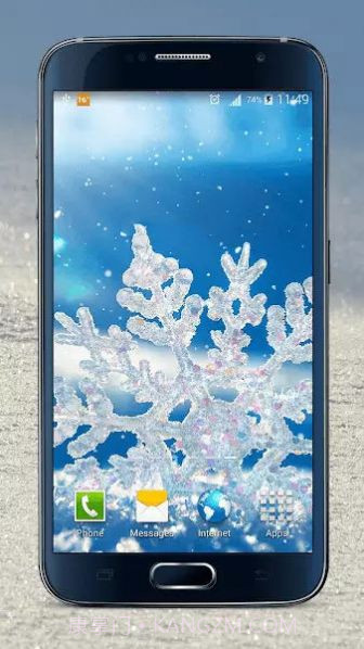 雪花动态壁纸截图3 雪花动态壁纸截图3