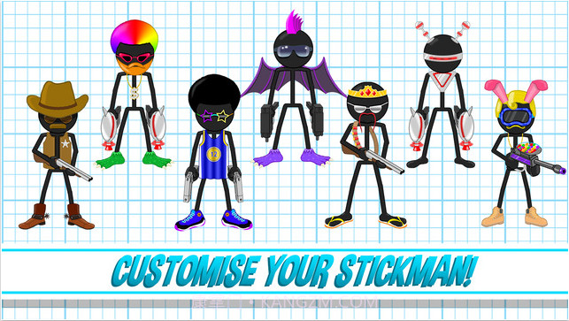 火柴人枪战2截图3 火柴人枪战2截图3