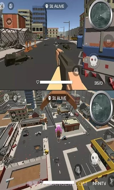 3D模拟吃鸡战场截图2