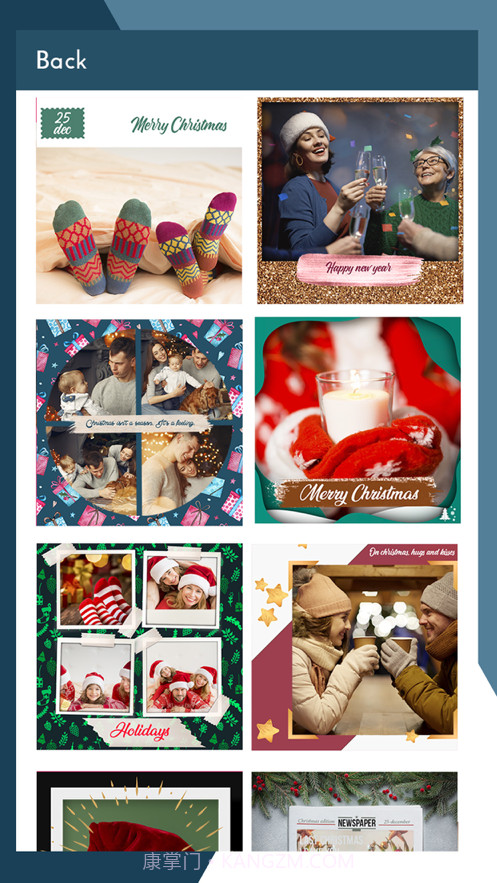 圣诞节框架拼贴制作截图2