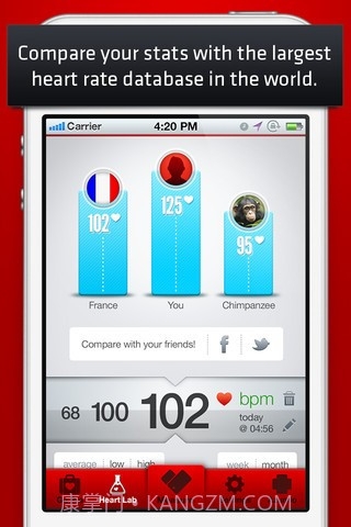 摄像头测心率 Cardio Buddy截图4 摄像头测心率 Cardio Buddy截图4