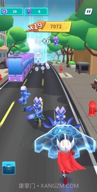 奥特超人百变跑酷截图2