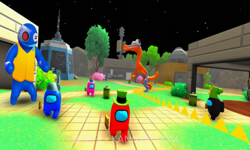 彩虹朋友太空狼人杀3D截图1 彩虹朋友太空狼人杀3D截图1