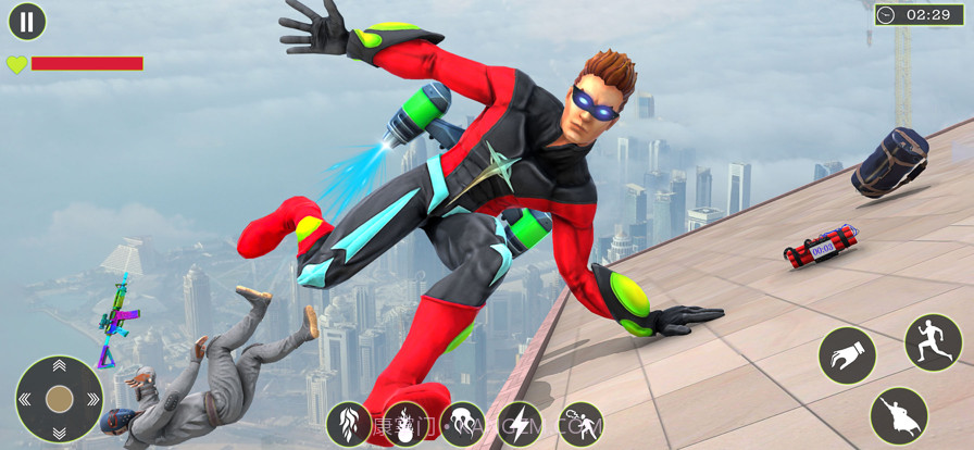 大蜘蛛绳英雄城截图3 大蜘蛛绳英雄城截图3