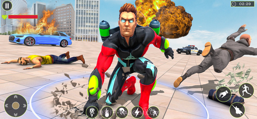 大蜘蛛绳英雄城截图2 大蜘蛛绳英雄城截图2