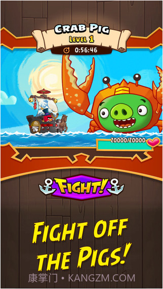 愤怒的小鸟：战斗截图4