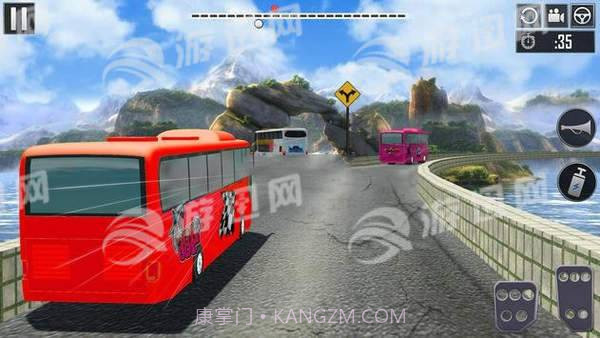 上坡公共汽车行驶截图3