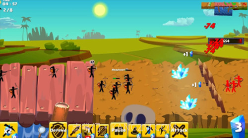 火柴人水晶战争截图3 火柴人水晶战争截图3