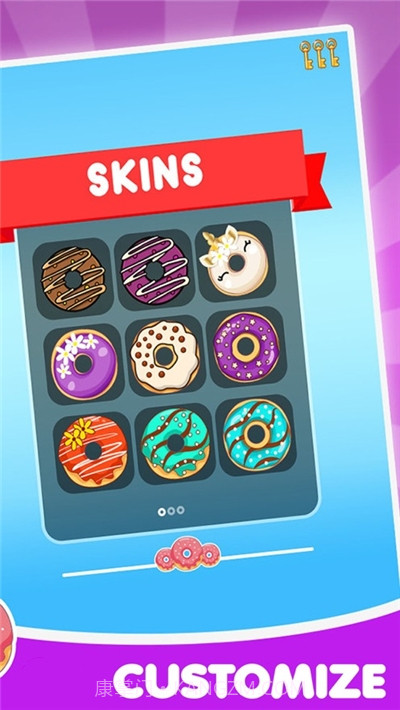 甜甜圈跳跃(Donut Jump!)截图2 甜甜圈跳跃(Donut Jump!)截图2