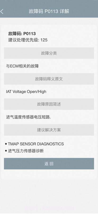 哈雷故障码截图3