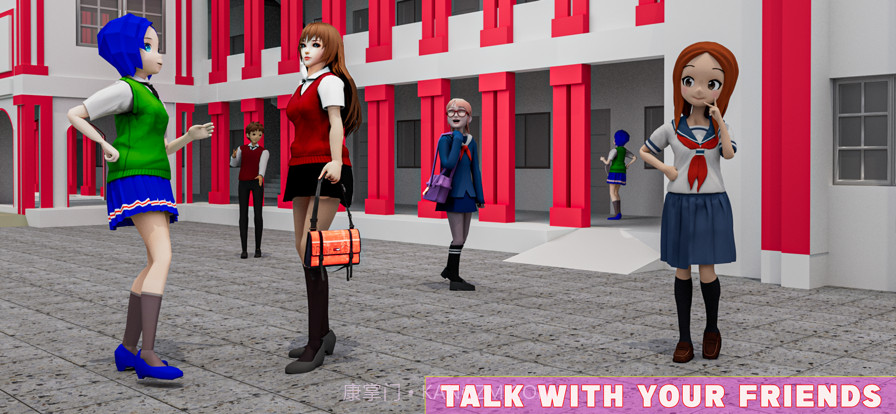 动漫女高中生的生活截图6 动漫女高中生的生活截图6