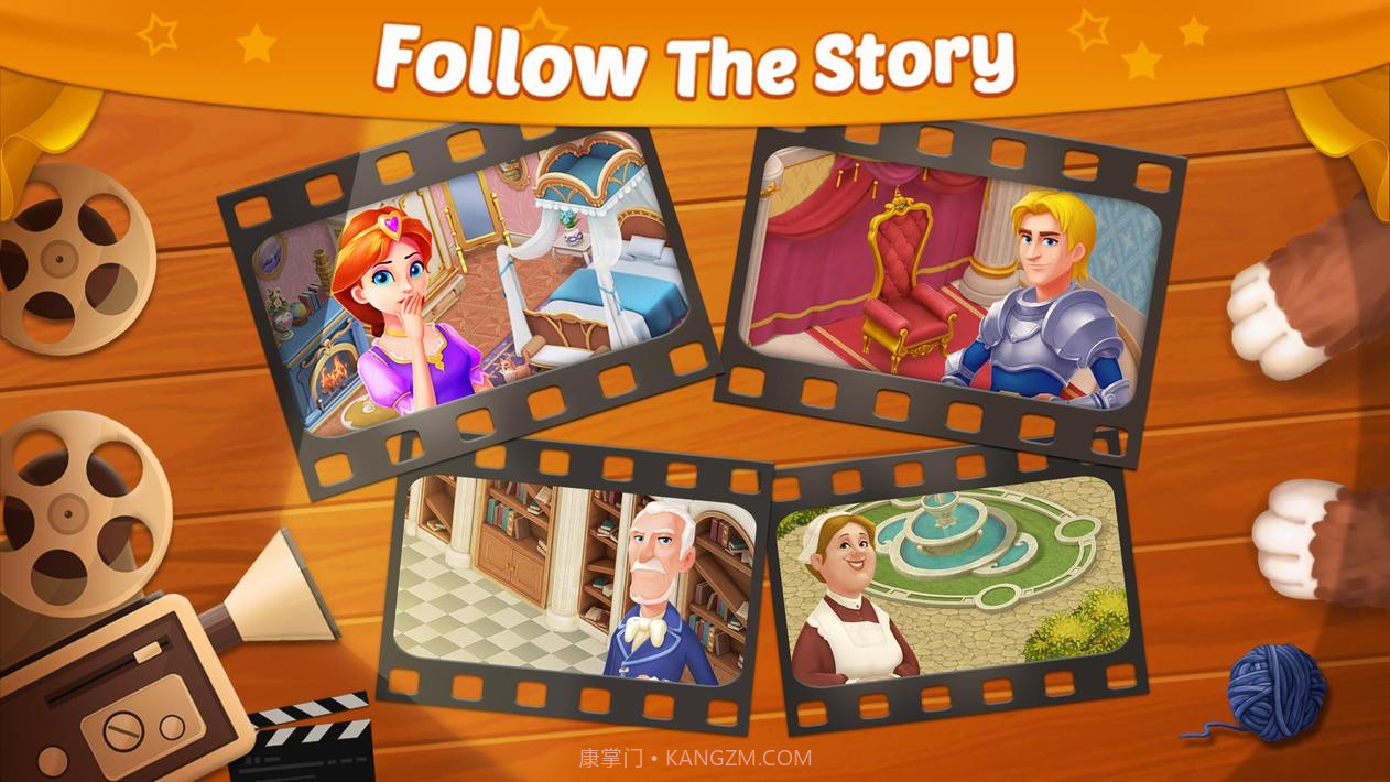 城堡奇缘:消除与解谜截图3 城堡奇缘:消除与解谜截图3