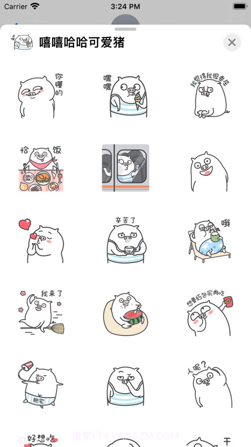 嘻嘻哈哈可爱猪截图3