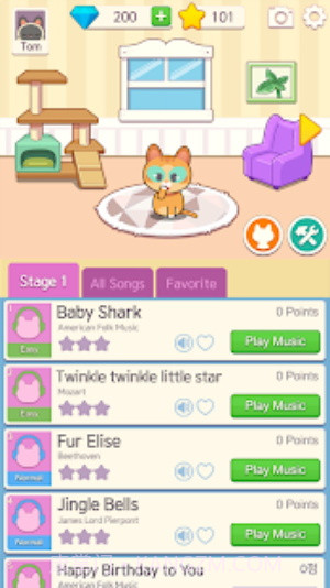 猫咪弹钢琴截图2 猫咪弹钢琴截图2