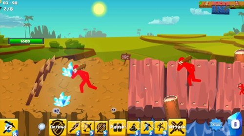 火柴人水晶战争截图1 火柴人水晶战争截图1