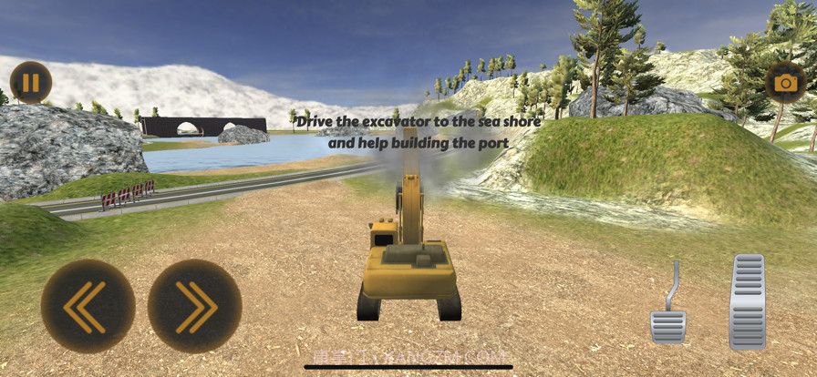 挖掘机起重机驾驶模拟截图5