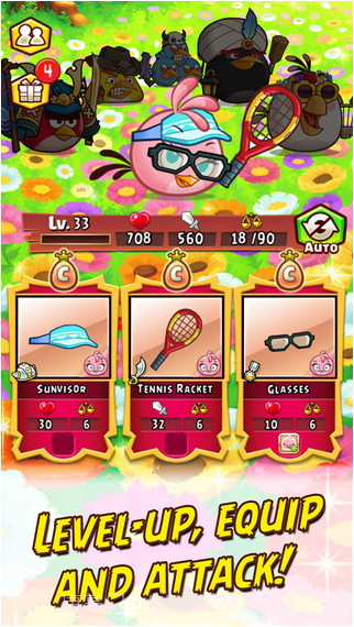 愤怒的小鸟：战斗截图3