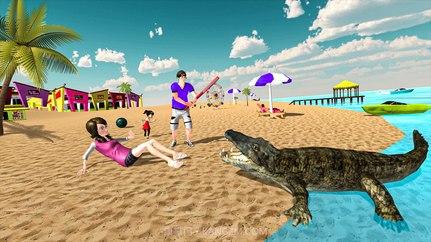 愤怒的鳄鱼恐怖袭击截图2 愤怒的鳄鱼恐怖袭击截图2