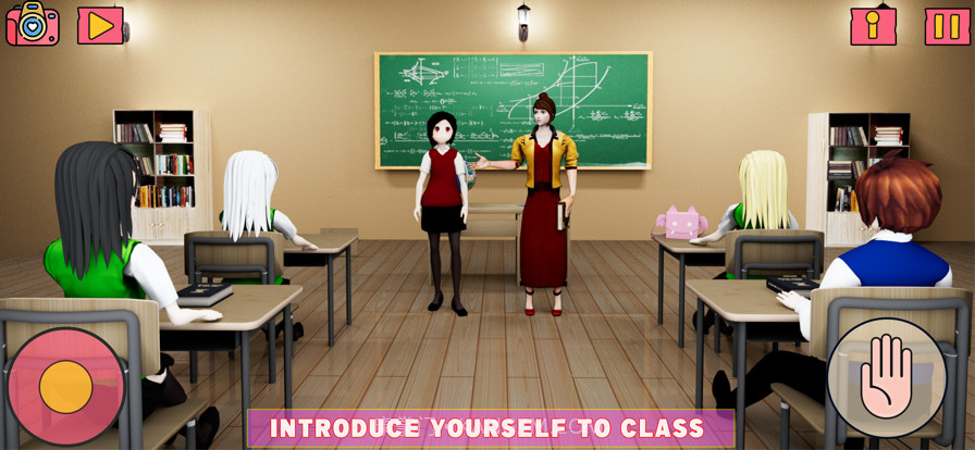 动漫女高中生的生活截图4 动漫女高中生的生活截图4