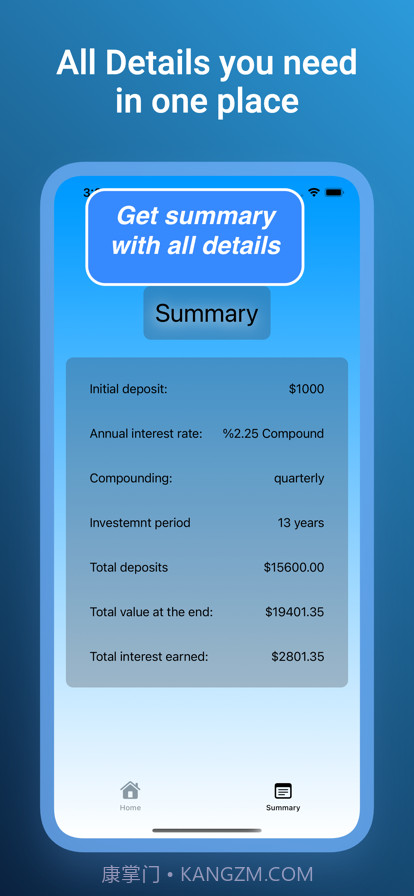 利息计算器%免费截图3 利息计算器%免费截图3