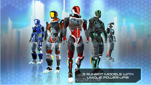 机器人跑酷截图1