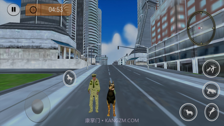 美国陆军军犬追逐截图1 美国陆军军犬追逐截图1