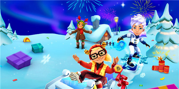 地铁跑酷北极国际服截图1 地铁跑酷北极国际服截图1