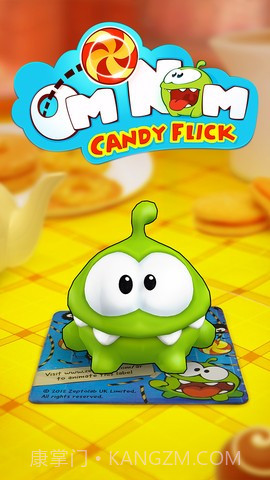 丢糖果 Om Nom:Candy Flick截图1