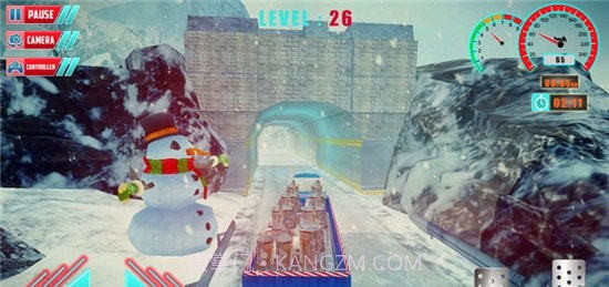 圣诞爬山卡车模拟器截图1