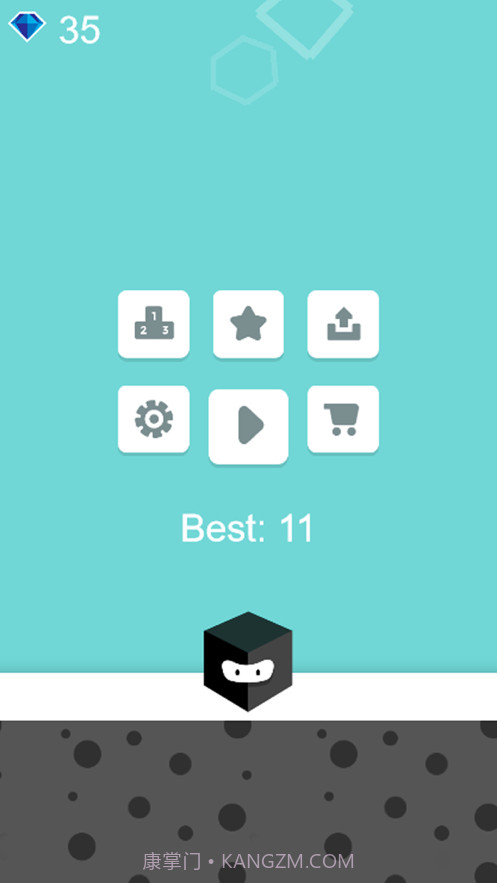 黑方块跳跃截图1 黑方块跳跃截图1