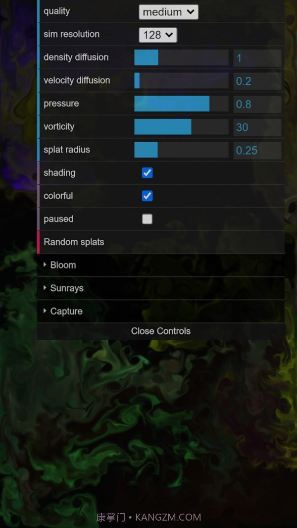 自由流体模拟器截图2 自由流体模拟器截图2