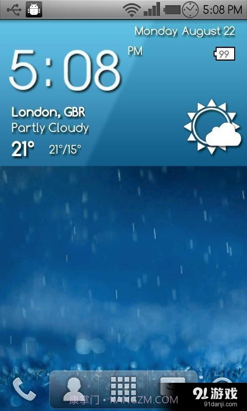 数字时钟和天气截图2 数字时钟和天气截图2