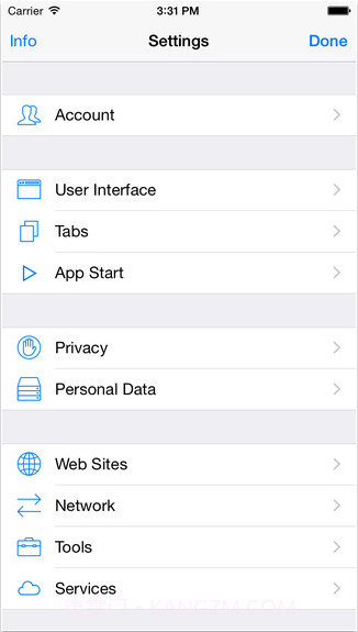 超强浏览器iCab Mobile截图4 超强浏览器iCab Mobile截图4