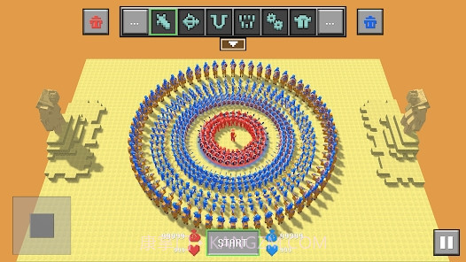 块状布娃娃之战内置菜单截图2