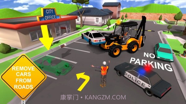 3D挖掘起重机截图3