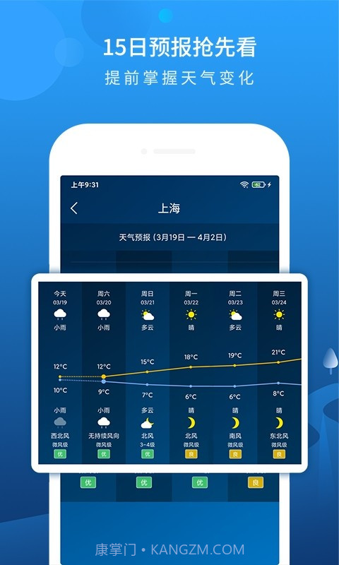 时刻天气预报截图2
