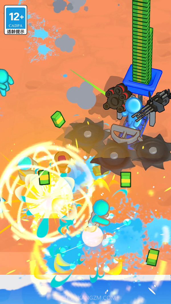 火柴人打丧尸截图3