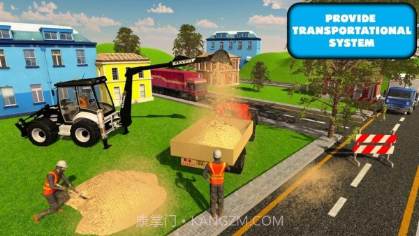 3D挖掘起重机截图2