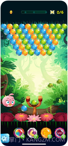 愤怒的小鸟泡泡大战截图2