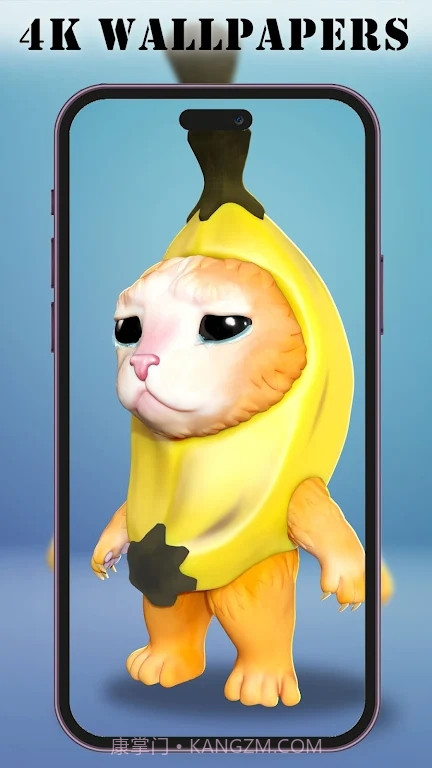 Banana Cat Wallpaper壁纸截图4 Banana Cat Wallpaper壁纸截图4