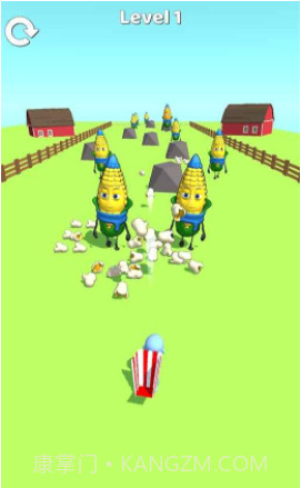 爆米花射击跑截图3