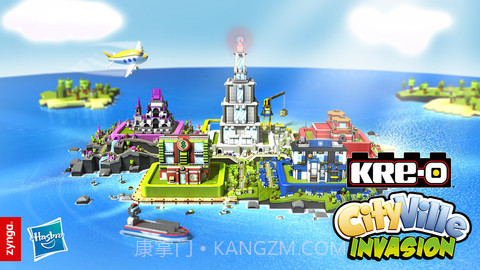 玩具城防御(KRE-O CityVille In截图1 玩具城防御(KRE-O CityVille In截图1