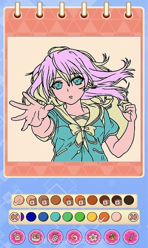 公主涂色日记截图1 公主涂色日记截图1