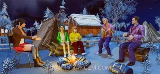 寒假露营模拟截图3