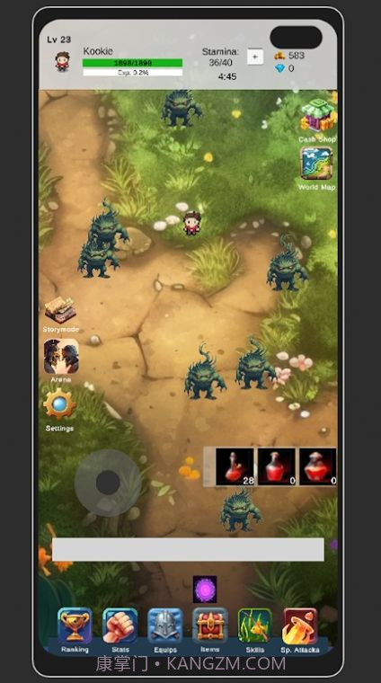 异世界森林传说勇者冒险截图1