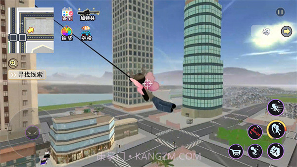 火柴英雄绳索城市截图1