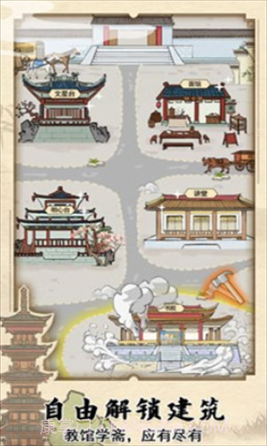古代书院模拟器截图1