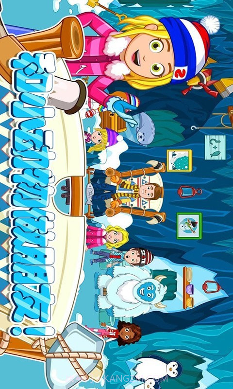 托卡迷你城市滑雪人截图2 托卡迷你城市滑雪人截图2