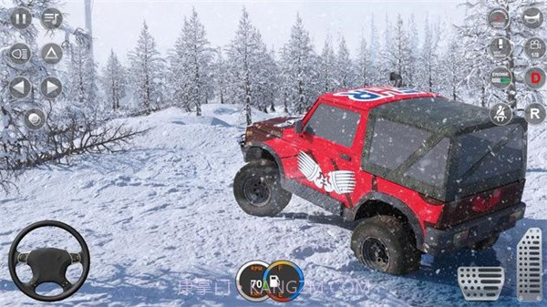 雪地越野卡车驾驶2021截图4 雪地越野卡车驾驶2021截图4